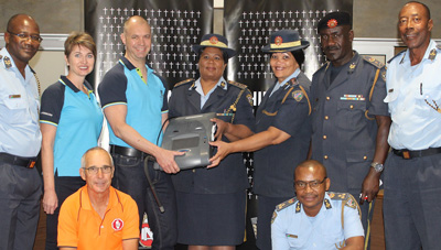 ‘Are you above the limit’ – NamPol gets breathalyzers from breweries