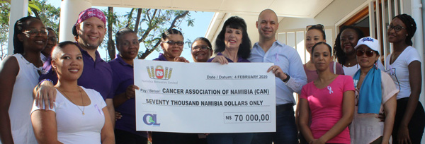 Breweries donates to Cancer Association on World Cancer Day