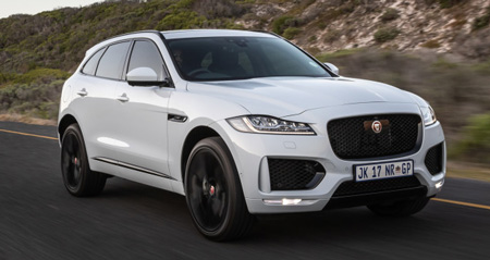 Special edition F-PACE Chequered Flag lands in Africa