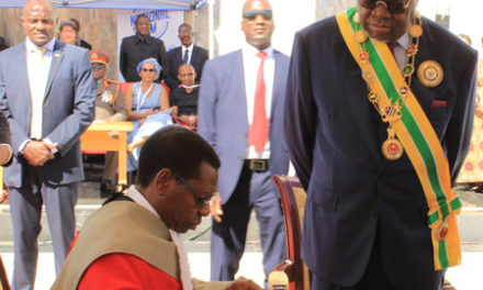 Geingob sworn in for 2nd term on Independence Day