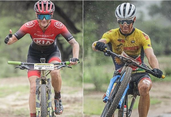 Riders and runners had to battle wet and muddy conditions in the first race of the 2020 Gravel and Dirt MTB Marathon series