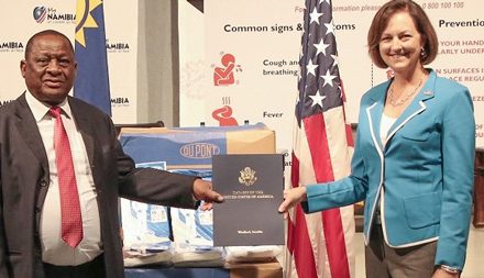 U.S. donates N$100 million to fight COVID-19 in Namibia