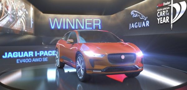 All electric Jaguar I-PACE new Car of the Year in South Africa