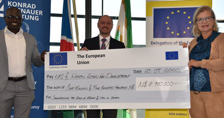 N$17,5 million EU-funded project to strengthen the roles of Civil Society Organisations and women in democracy