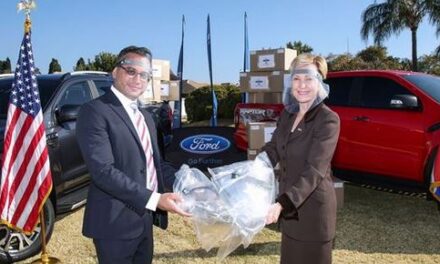 Namibia to benefit from face shields assembled by Ford SA