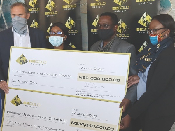 B2Gold’s year-to-date corporate social investments exceed N$100 million