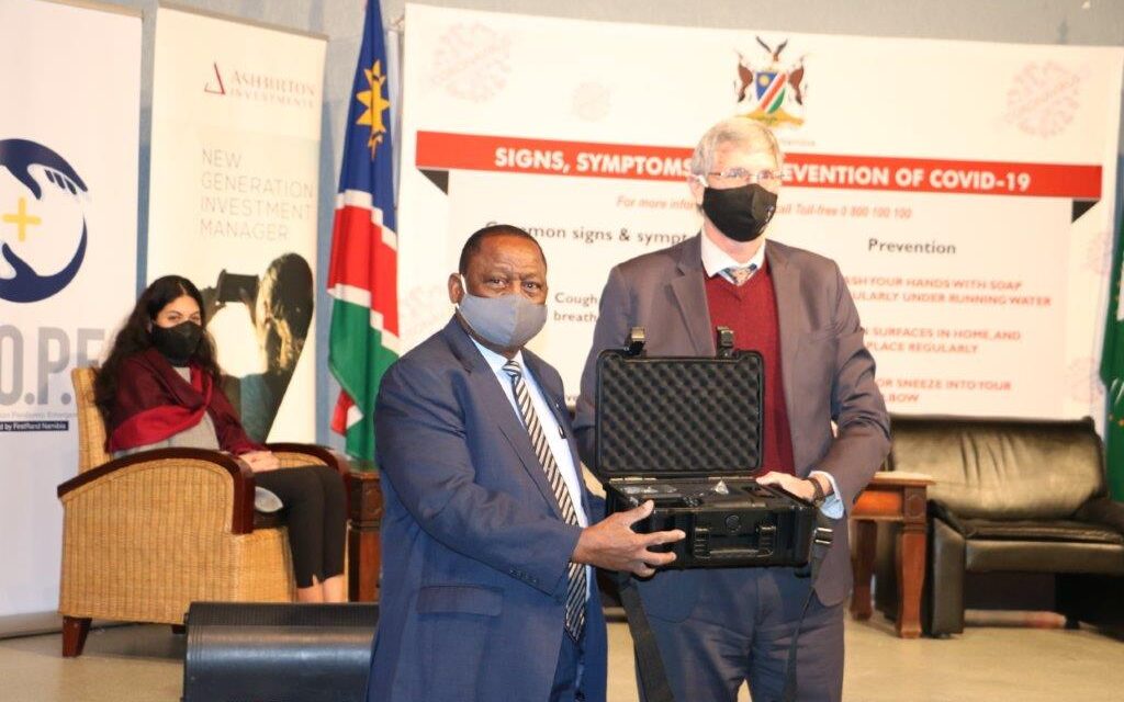 Health Ministry receives thermal cameras from FirstRand