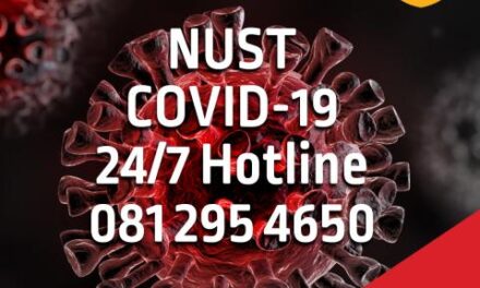 NUST confirms one positive COVID-19 case