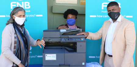 Monte Christo Primary receives photocopier to assist with the printing of teaching, learning material