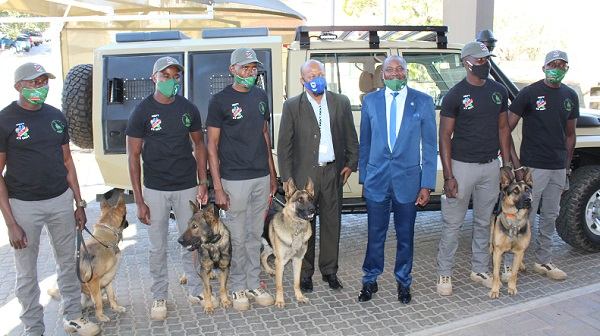 Special cruiser for special unit brings dogs quicker on the trail of poachers