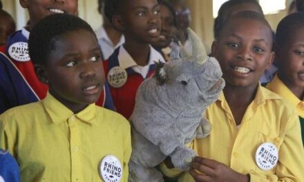 An aware, literate community first bulwark against rhino poaching