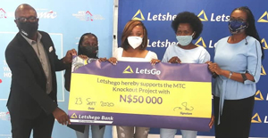 Letshego Namibia supports MTC Knock-Out Project