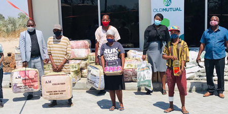 Old Mutual completes food parcels deliveries to communities in all 14 regions
