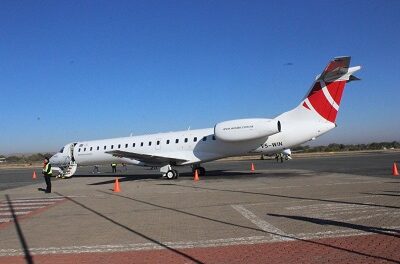 FlyWestair connects Windhoek to Walvis Bay and Walvis Bay to Ondangwa