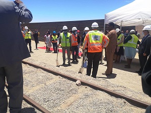 Rehabilitation work on railway line between Walvis Bay and Kranzberg key investment in infrastructure development – official