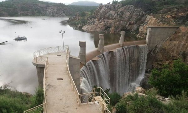 Namwater dam update on Friday 29 January 2021. Omatako now also spilling