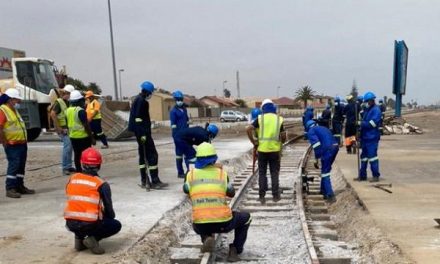 Railway contractor sources majority of workers from coastal communities for Swakop Walvis line