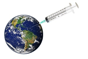 A vaccination race between nations can have no winners