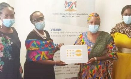 Gender ministry receives laptops from United Nations Population Fund to manage gender violence database