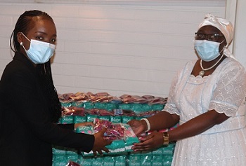 Communications regulator donates sanitary essentials to help girls stay in school