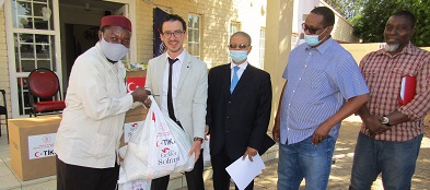 Local needy communities receive humanitarian aid from TIKA during Ramadan
