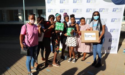 Sanitary pads worth N$10000 donated to Dordabis community