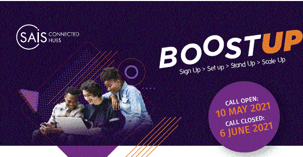 Set Up, Stand Up, Scale Up, Boost Up – technology startups invited to enroll in the 2021 Boost Up programme