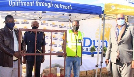 Tsumeb community safety network receives donation to build office from Dundee