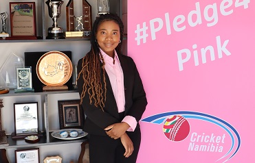 Cricket Namibia joins forces with the Cancer Association for #Pledge4Pink Campaign