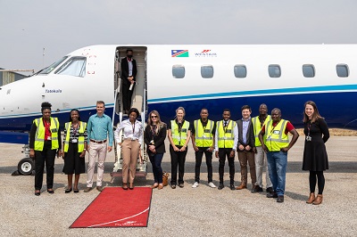 FlyWestair takes inaugural flights to Rundu, Katima