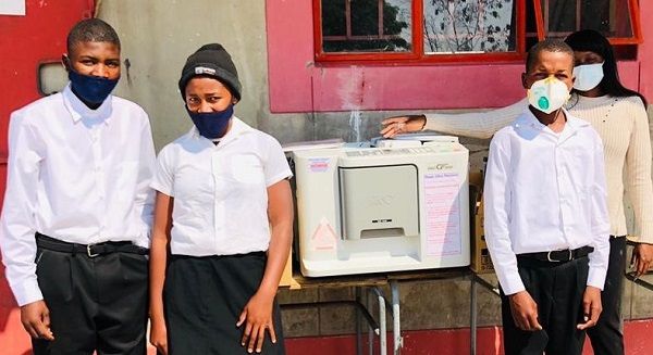 Pricey photocopier helps Onaushe learners improve quality of education