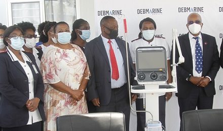 Debmarine donates additional ventilators to health ministry