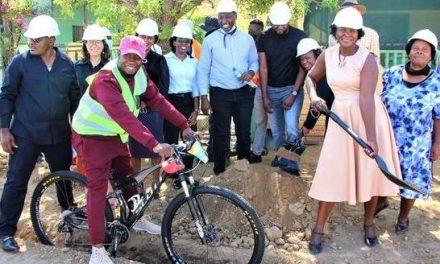 City of Windhoek starts construction on EBikes4Windhoek lanes