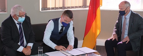 German Embassy and local NGO ink funding agreement to support the country’s emergency medical assistance