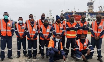 NUST students visit Walvis Bay harbour to learn more about port operations