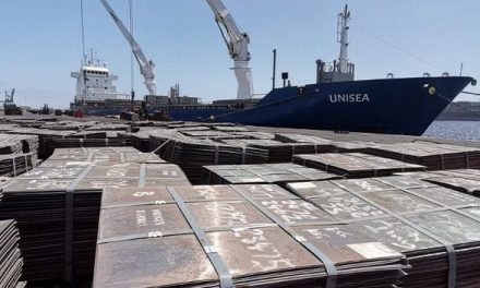 Unisea receives second breakbulk copper shipment at Walvis Bay harbour
