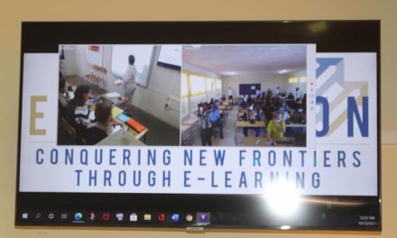 Smartboard donates equipment to enable easier effective learning platform for learner in Khorixas