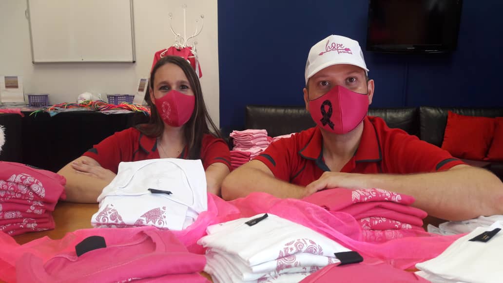 Purchase pink items to help raise funds for cancer