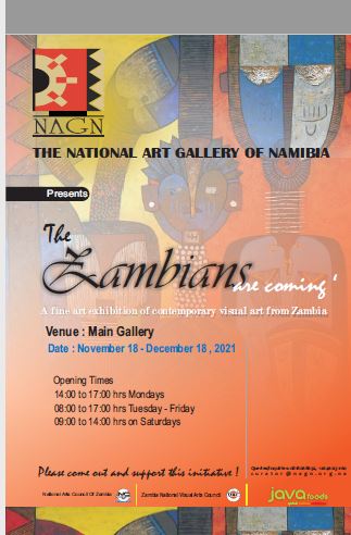 ‘The Zambians Are Coming’ group exhibition to open Thursday @NAGN
