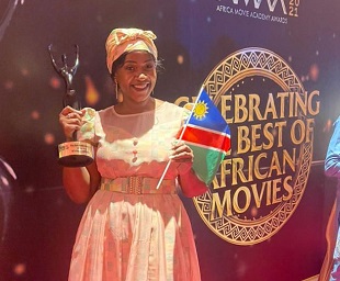 Hinda wins big at the Africa Movie Academy Awards