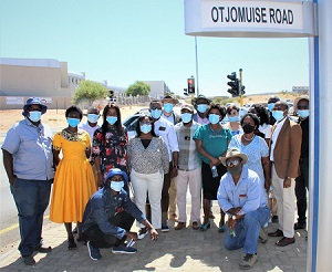 Otjomuise road gets upgrade to improve traffic flow and safety