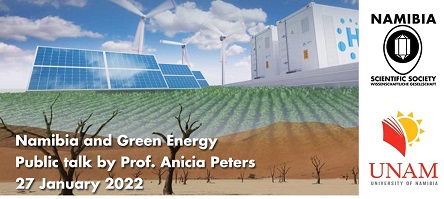 Namibia and Green Energy to go under microscope during public talk
