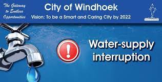Water supply interruptions in certain parts of Windhoek expected next week