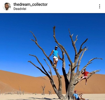 Govt restcamp manager condemns tourists’ tree climbing at Deadvlei