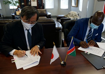 Japanese government inks grant contracts with several local schools