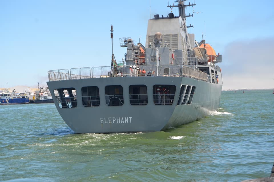Local navy embarks on West African coastline training