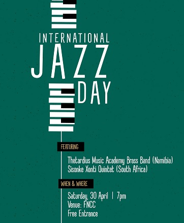 SA artists to grace International Jazz Day slated for monthend in Windhoek