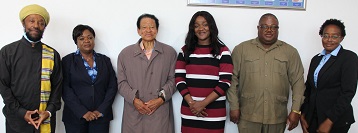 City of Windhoek Mayor receives updates from Jamaican Consul