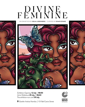 ‘Divine Feminine’ exhibition by Belia Liebenberg to open Tuesday at Goethe-Institut