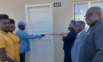 Katutura family who lost home in fire moves into brand new two-bedroom house
